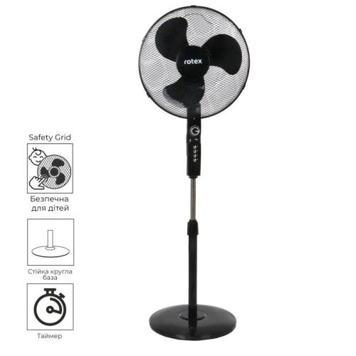 Fan RAF64-E black
